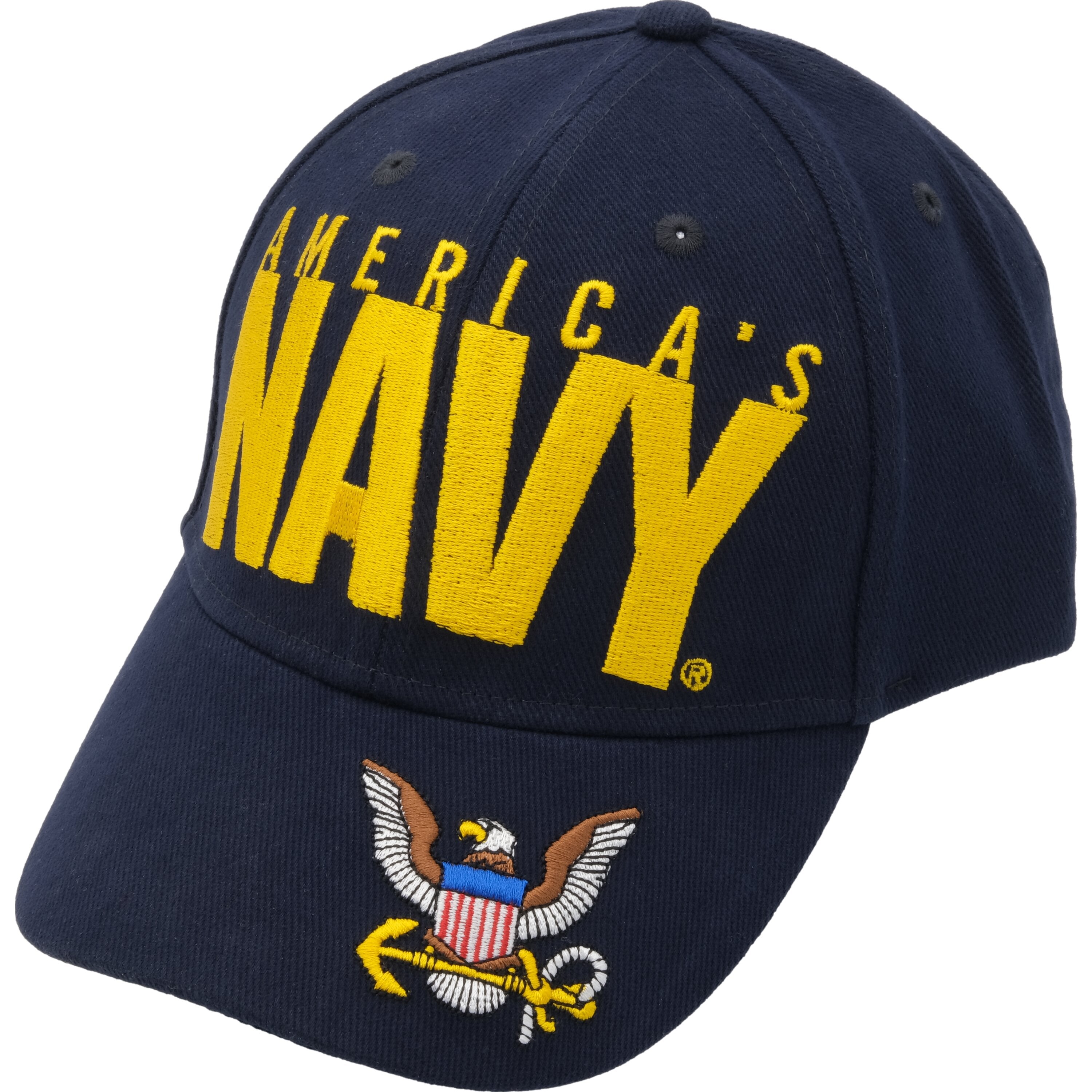 U.S. Navy Logo America's Navy Hat Black FindingKing
