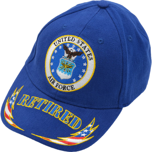 U.S. Air Force Retired Hat Blue