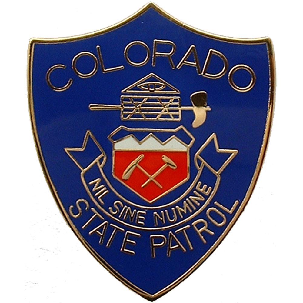 Colorado State Patrol Pin 1"