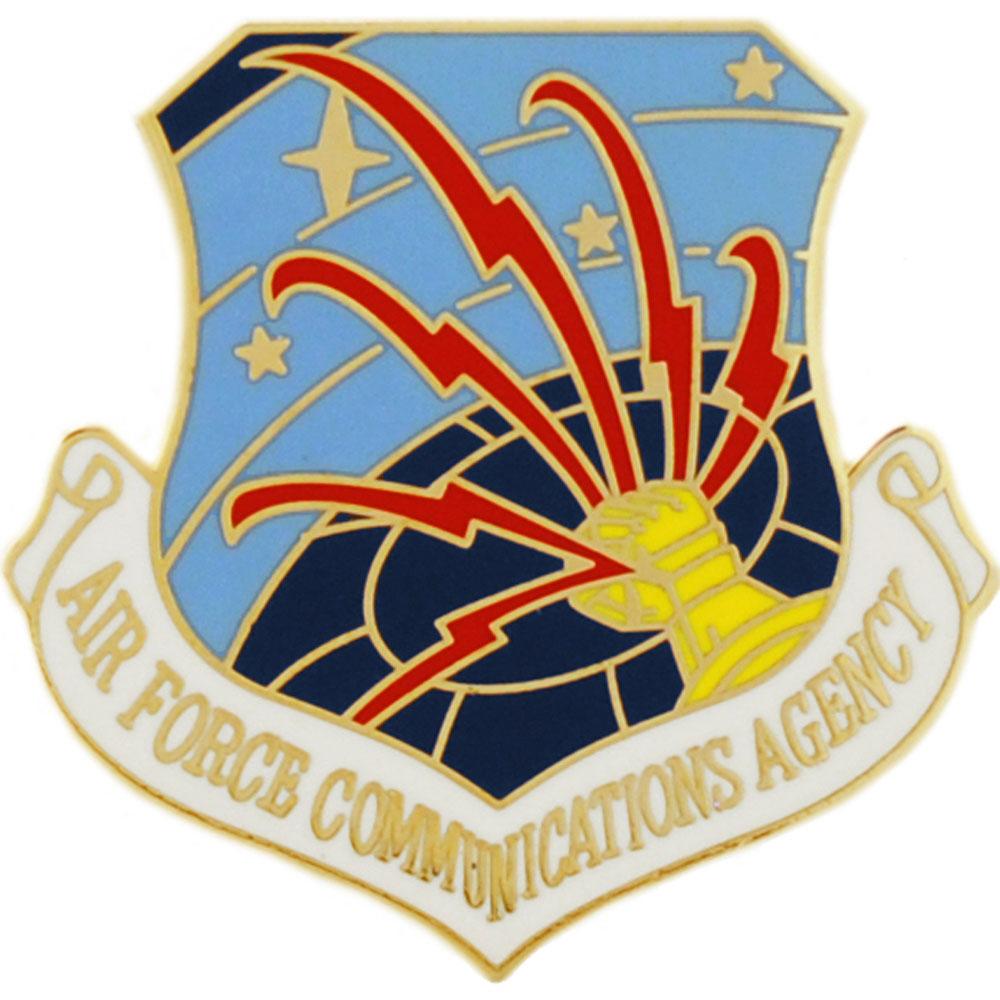 U.S. Air Force Communications Agency Pin 1"