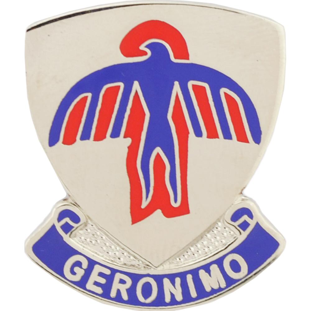 U.S. Army 501st Infantry Regiment Pin 1"
