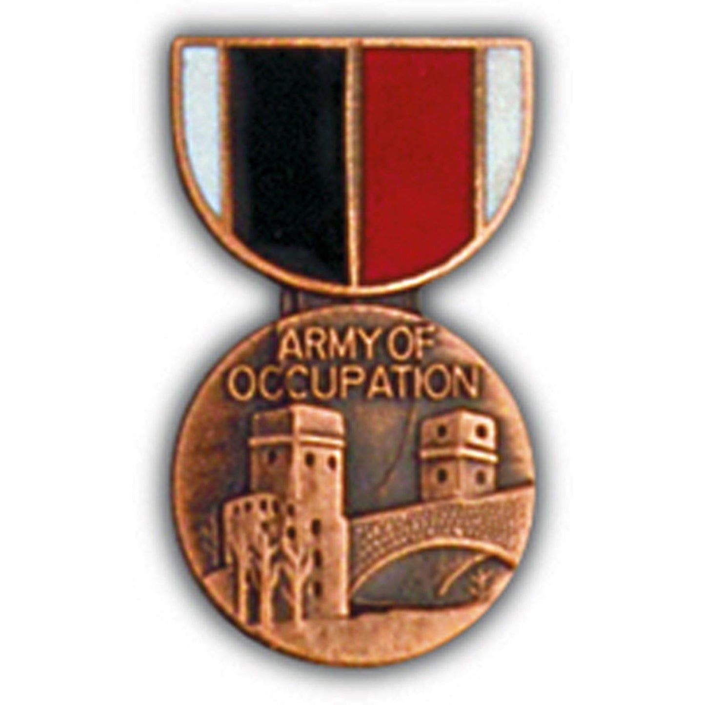 Army of Occupation Medal Pin 1 3/16"