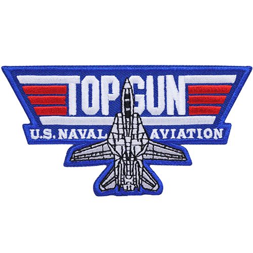 U.S. Navy Naval Aviation Top Gun Patch 3"