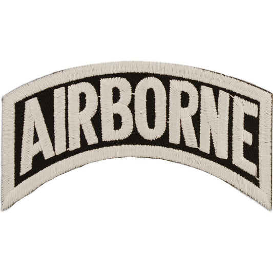 U.S. Army Airborne Patch Black & White 3 1/4"