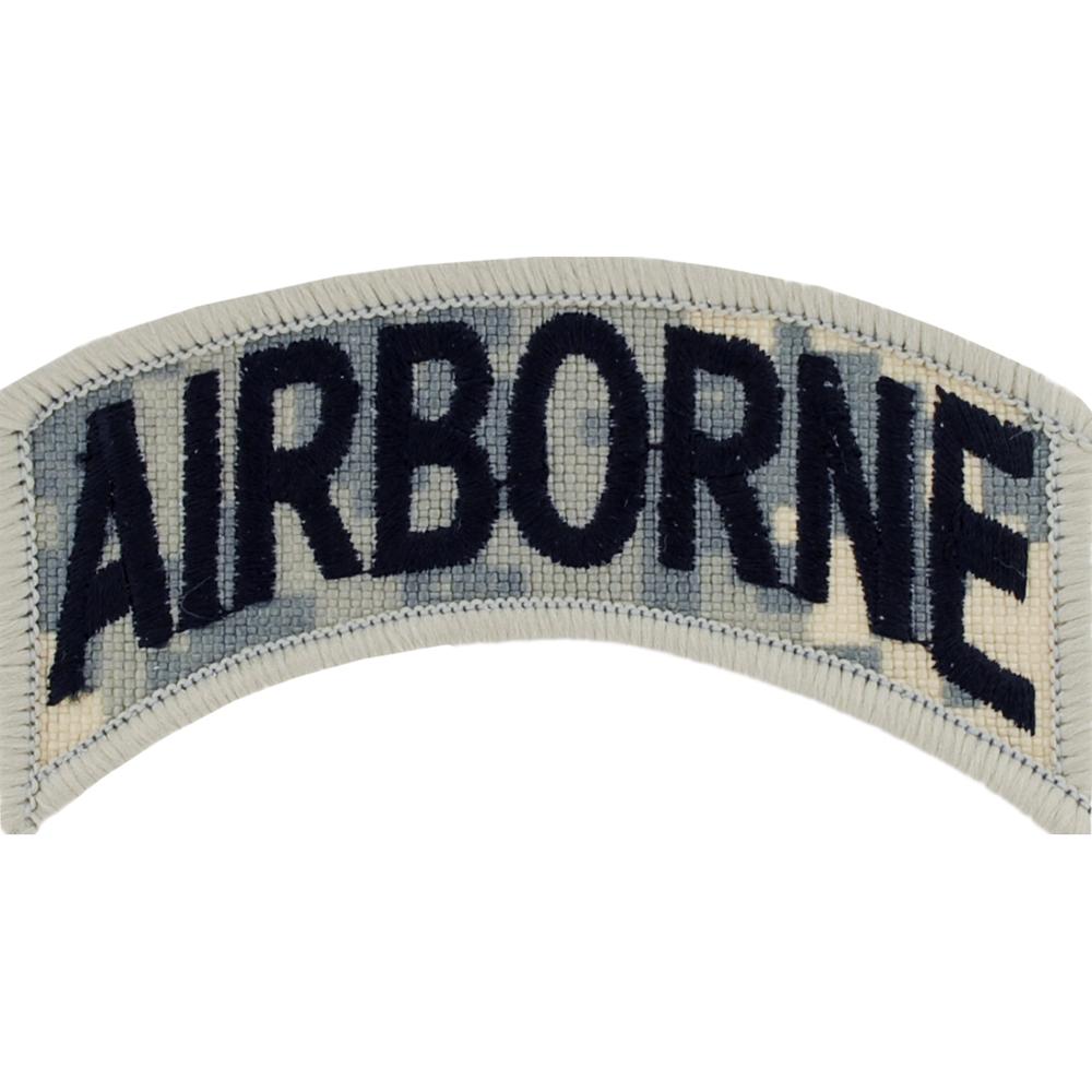 U.S. Army Airborne Patch Brown 1 1/2" x 3 3/8"