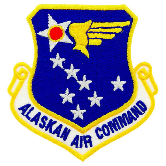 U.S. Air Force Alaskan Air Command Shield Patch 3"