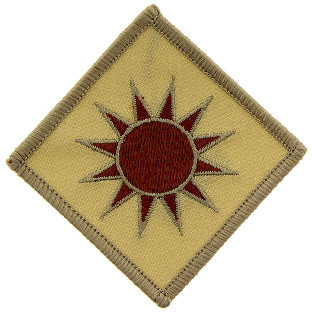 U.S. Army 40th Infantry Division Patch Brown 3"