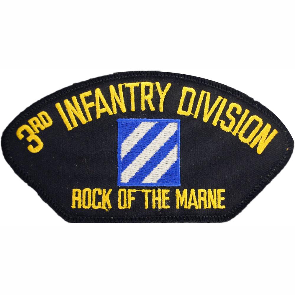 U.S. Army 3rd Cavalry Division Hat Patch 2 3/4"