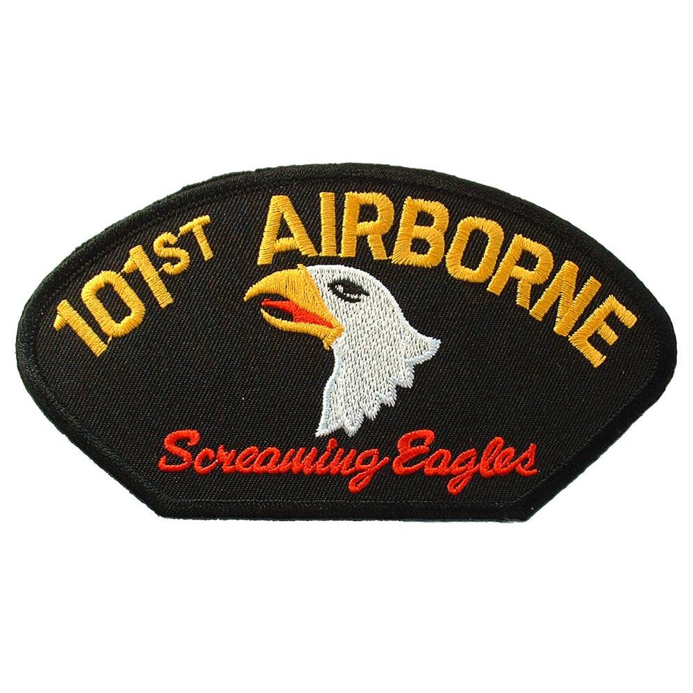 U.S. Army 101st Airborne Hat Patch 2 3/4" x 5 1/4"
