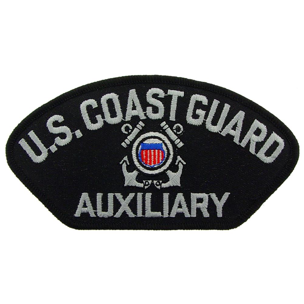 U.S. Coast Guard Auxiliary Hat Patch 2 3/4" x 5 1/4"