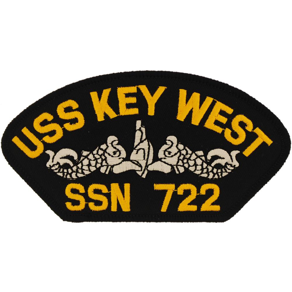 U.S. Navy USS Key West SSN-722 Patch 2 1/4" x 4"