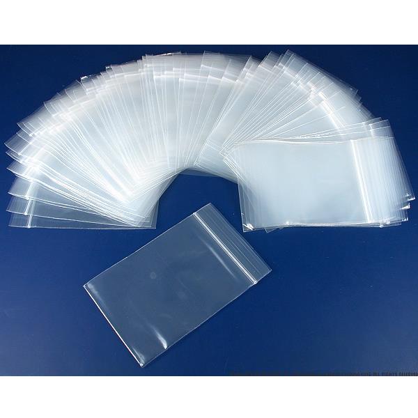 Resealable Reclosable Clear Zipline Plastic Bags 2"x3" & 3"x4" Kit 200 Pcs