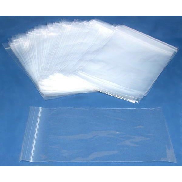 Resealable Reclosable Zipline Clear Plastic Bags 3" x 4" & 6" x 9" Kit 200 Pcs