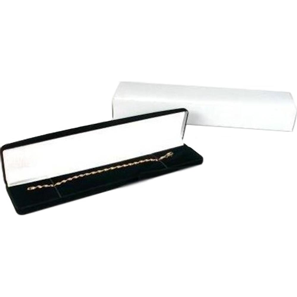 6 Flocked Bracelet & Watch Chain Gift Boxes FindingKing
