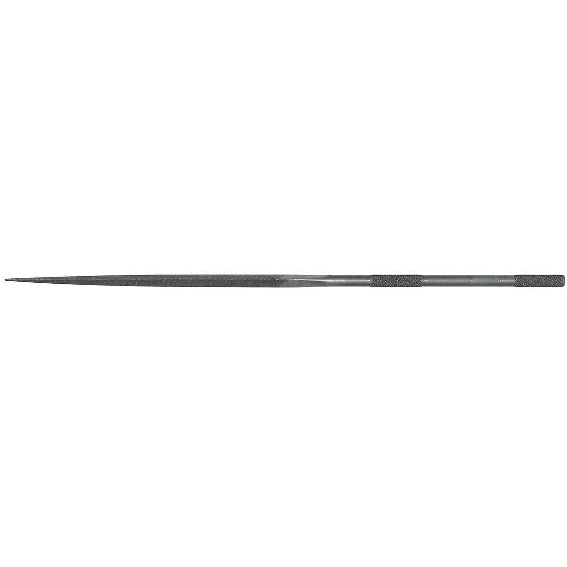 Grobet 20cm Three-Square Needle File, Cut 6, Item No. 31.650