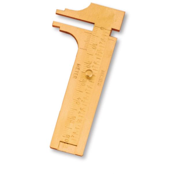 Brass Pocket Sliding Guage, Capacity 60mm, Item No. 35.152