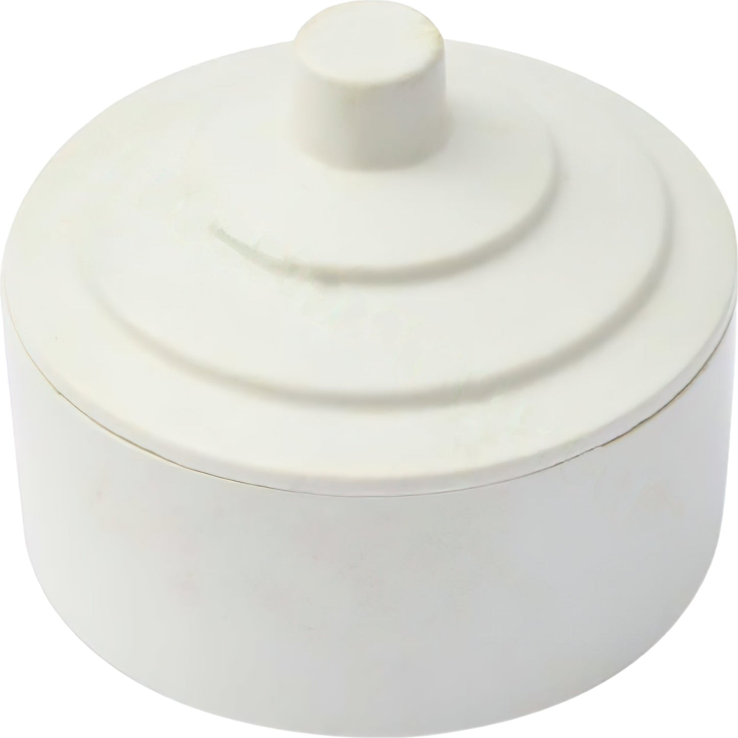 Watchmakers Plastic Alcohol Or Benzene Cup Jewelers Jar w/ Lid 3"