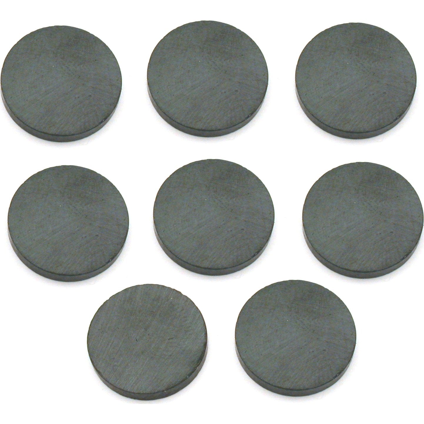 8 Round Ceramic Magnets 3/4" Strong Magnet Round Disc Craft Tool