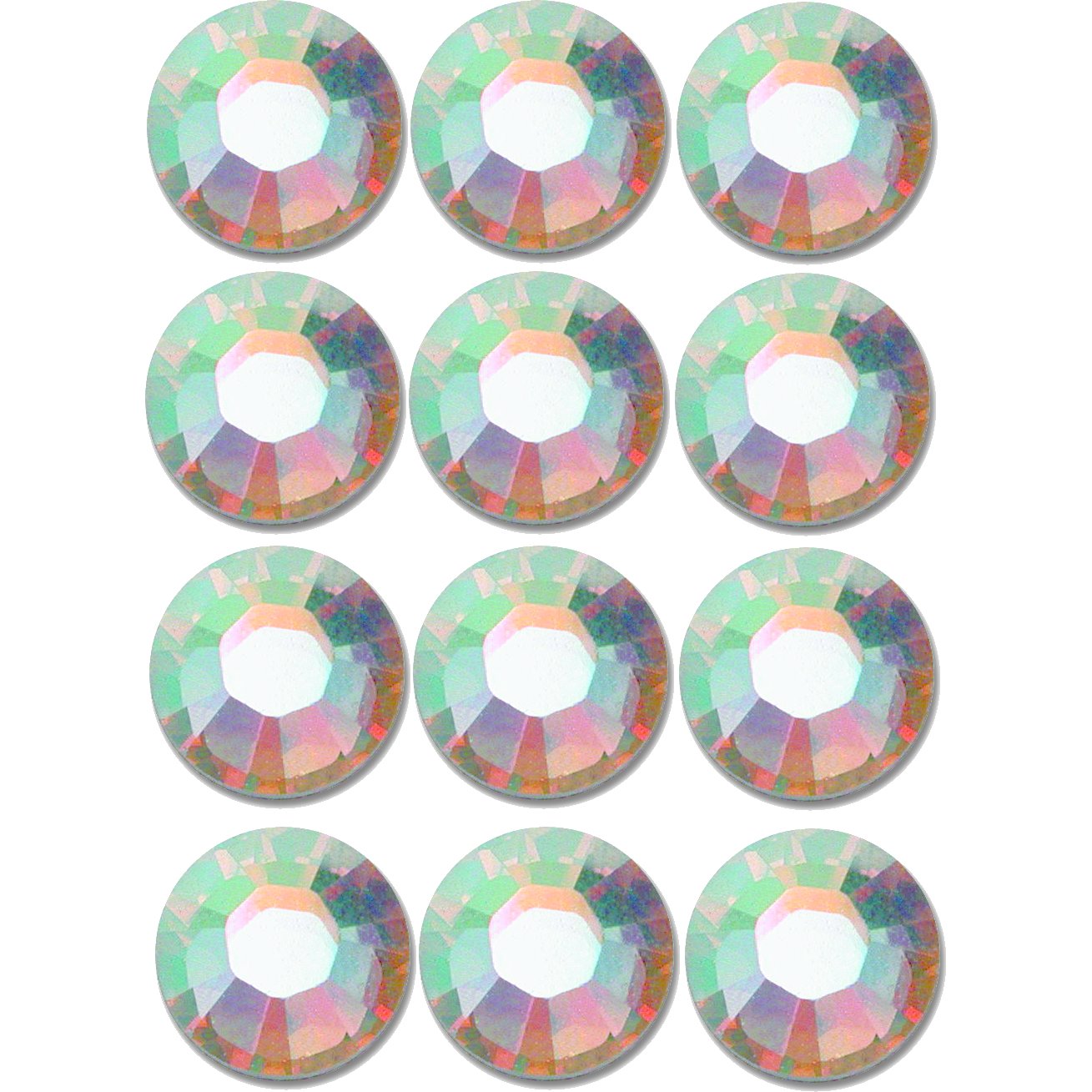 Flatback Swarovski Crystal Rhinestones Crystal AB