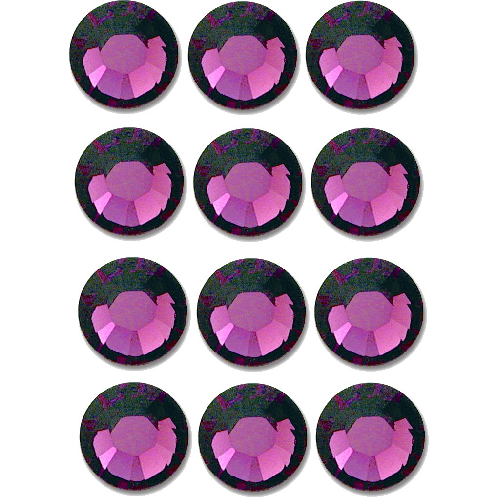 Flatback Swarovski Crystal Rhinestones Amethyst