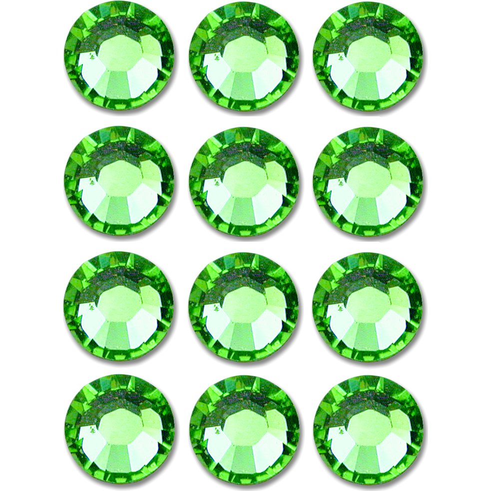 Flatback Swarovski Crystal Rhinestones Peridot