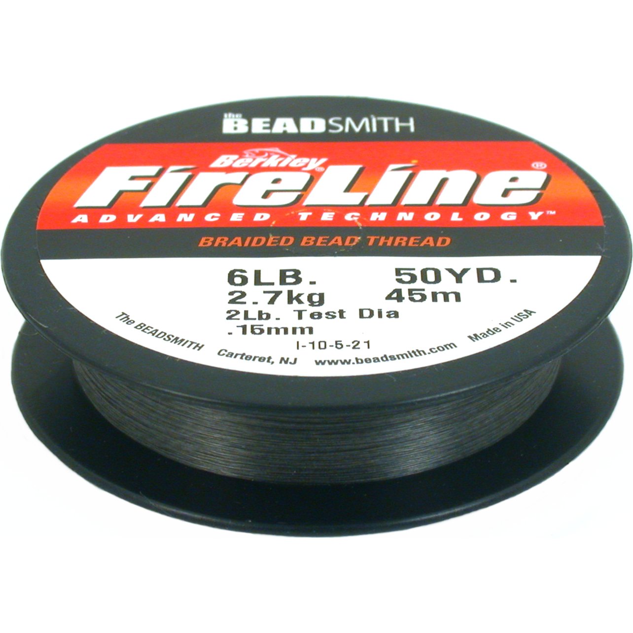 Beadsmith FireLine Braided Beading Thread 0.15mm 45.7M