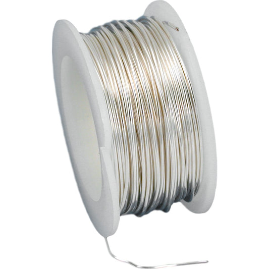 Artistic Wire Spool Silver Plated 22 Gauge 7.3M