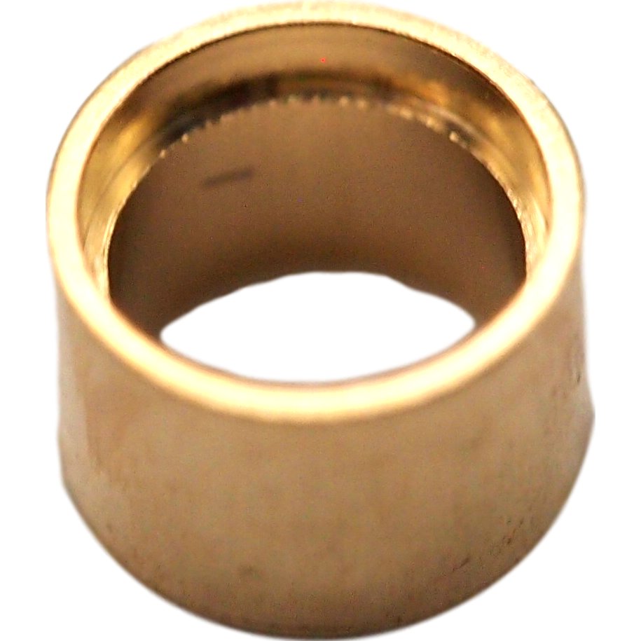 14K Yellow Gold Round Straight Bezel Setting 0.25ct 4.1mm