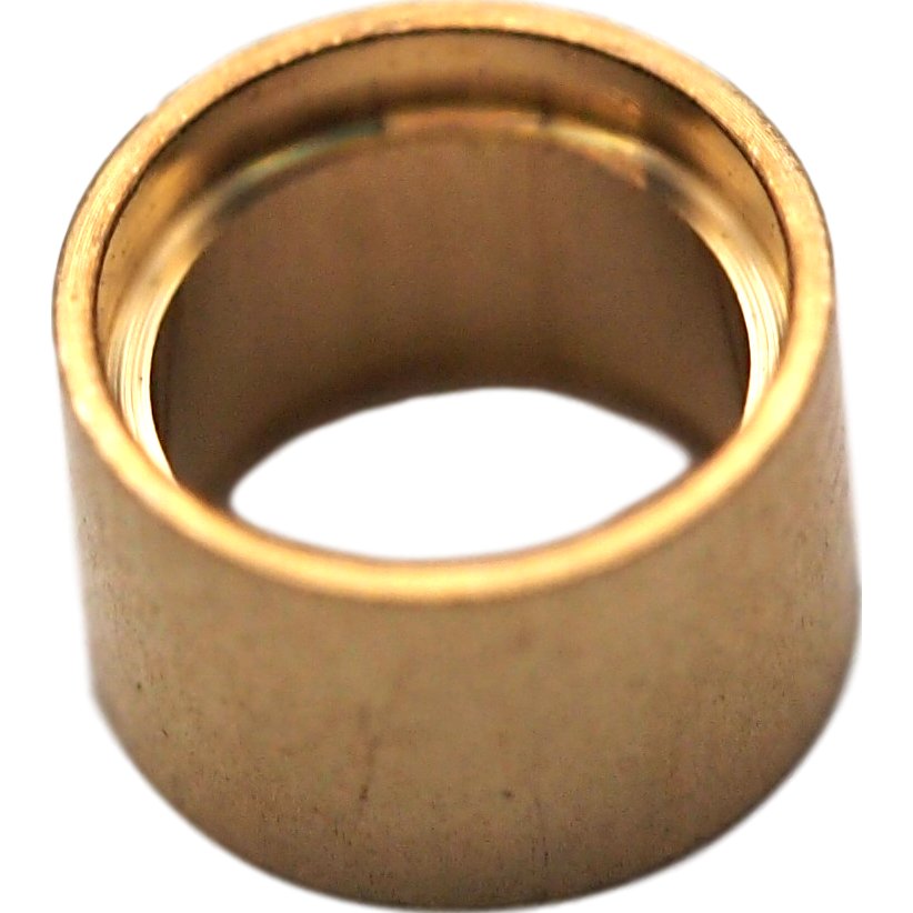 14K Yellow Gold Round Straight Bezel Setting 0.33ct 4.4mm