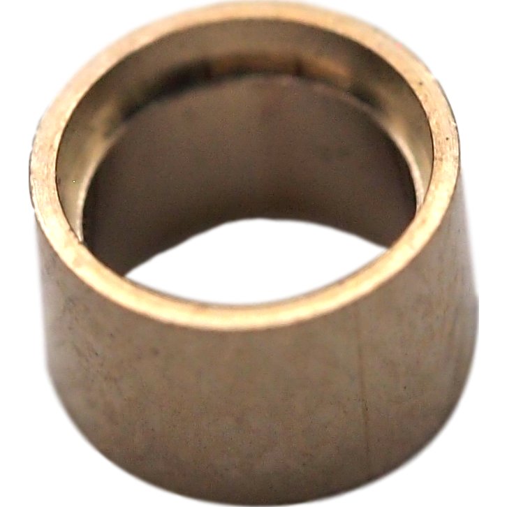 14K White Gold Round Straight Bezel Setting 0.25ct 4.1mm