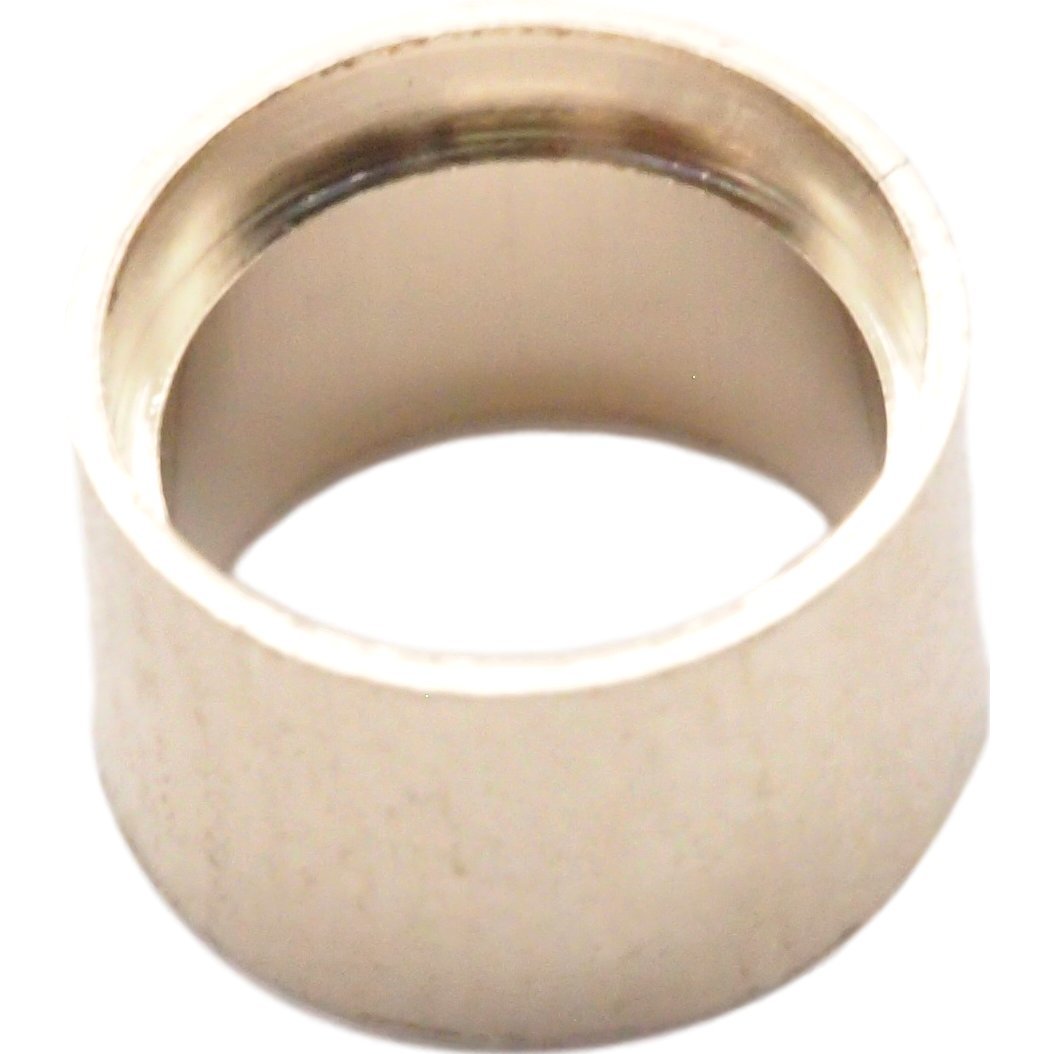 14K White Gold Round Straight Bezel Setting 0.75ct 5.8mm