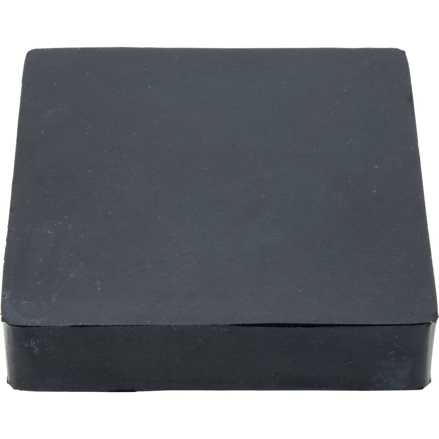 Jewelers Bench Block Rubber 4" x 4" Square 1" Thick Base For Steel Block Dapping