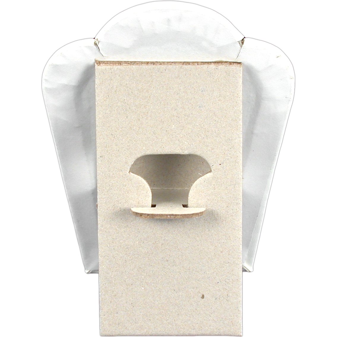 White Leatherette Jewelry Display 6 Pc Set New Bonus