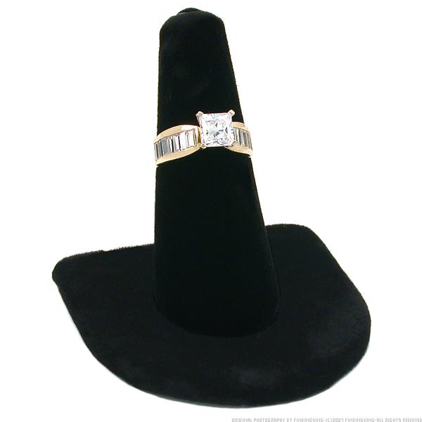 Black Velvet Jewelry Display 6Pc Starter Set Bonus