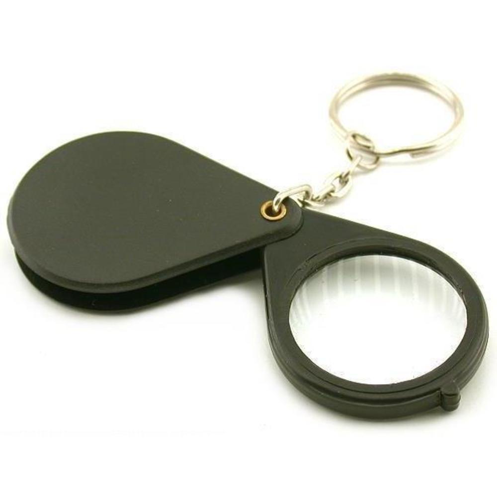 5x Folding Magnifier Key Chain