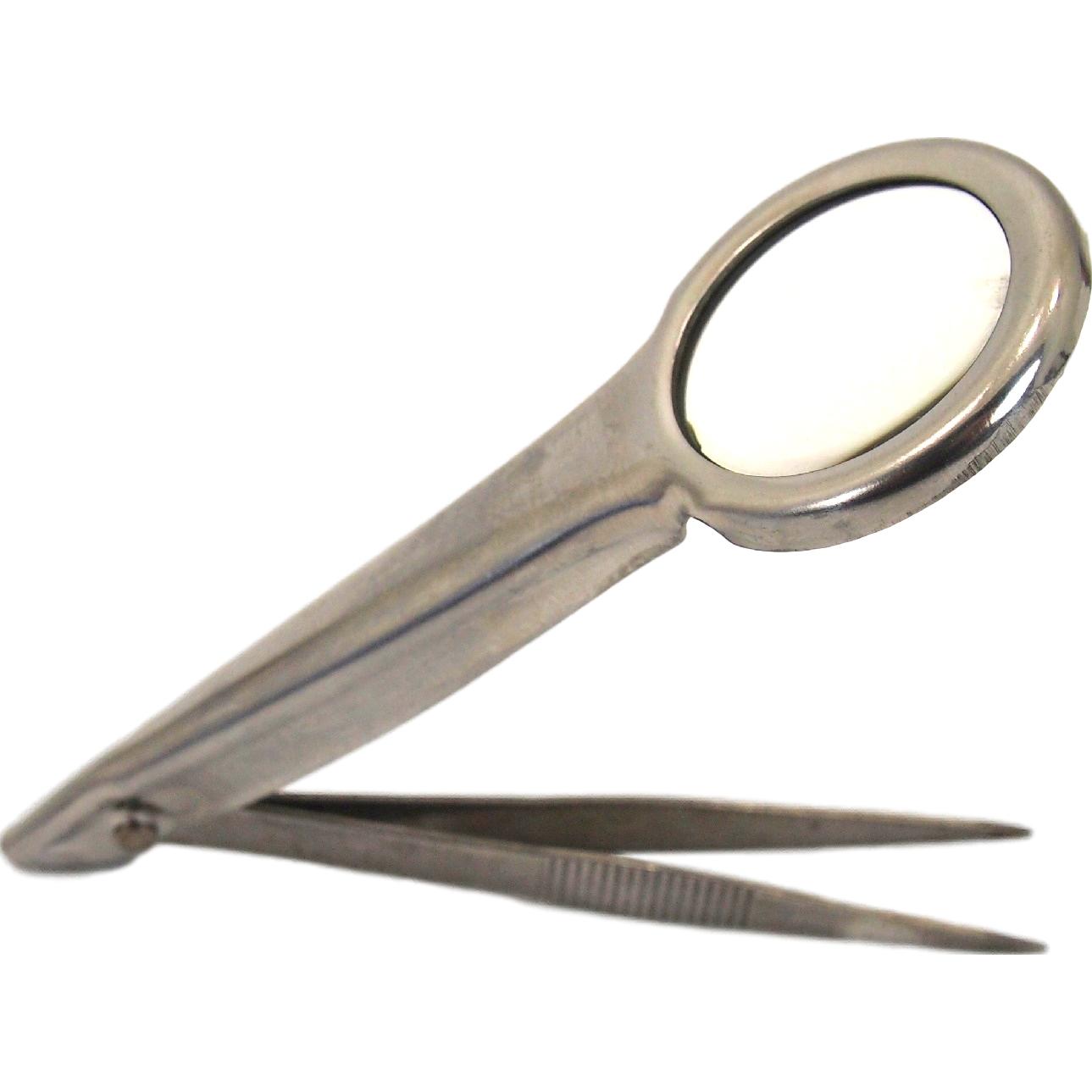 6x Magnifier Tweezers