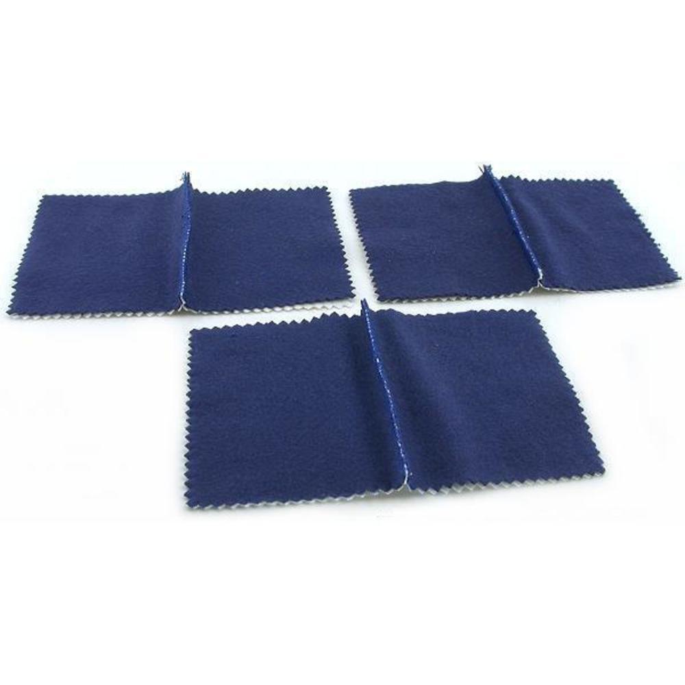 Polishing Cloths Blue 12Pcs