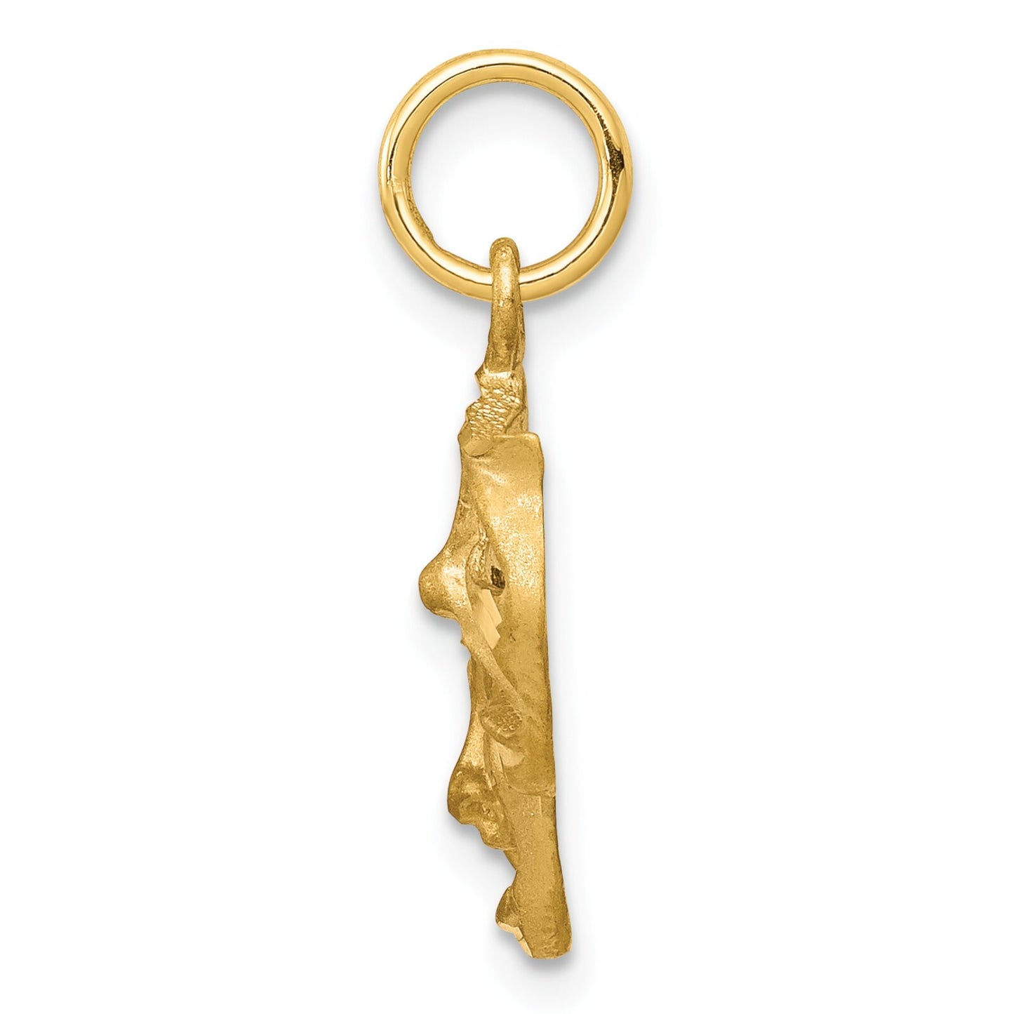 10K Gold Comedy & Tragedy Charm
