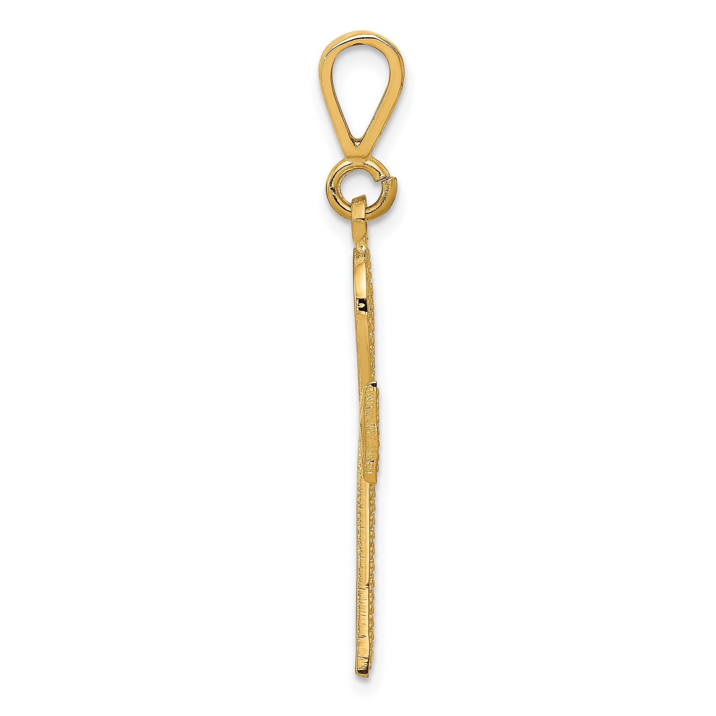 10K Gold Ankh Charm