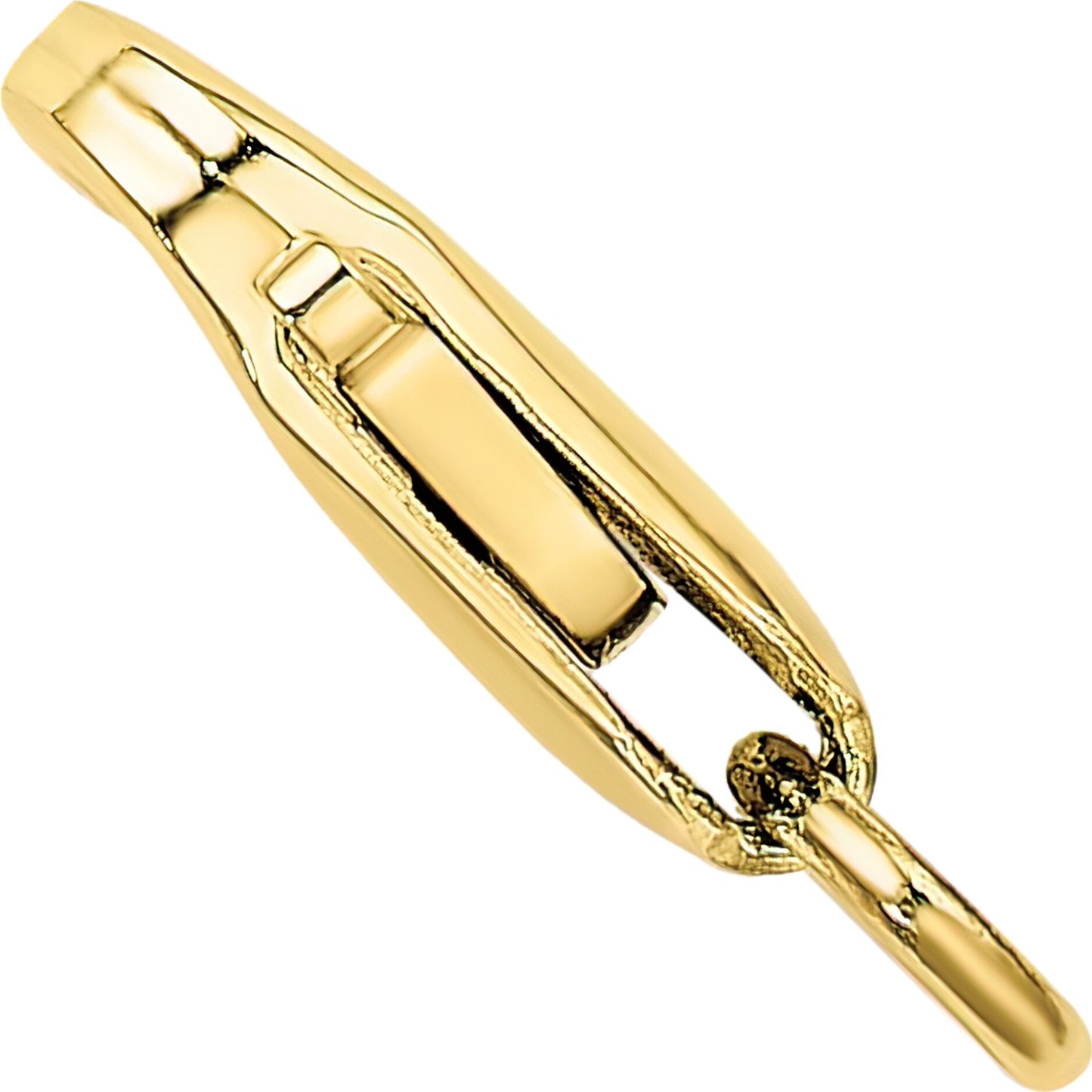 10K Gold Lobster Clasp w/Jump Ring (9.90mm to 11.70mm)
