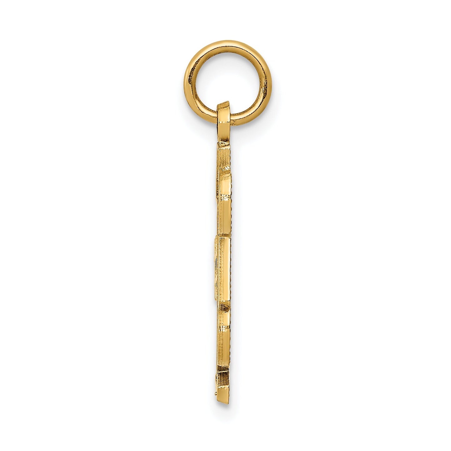 14K Yellow Gold #1 Dad Charm