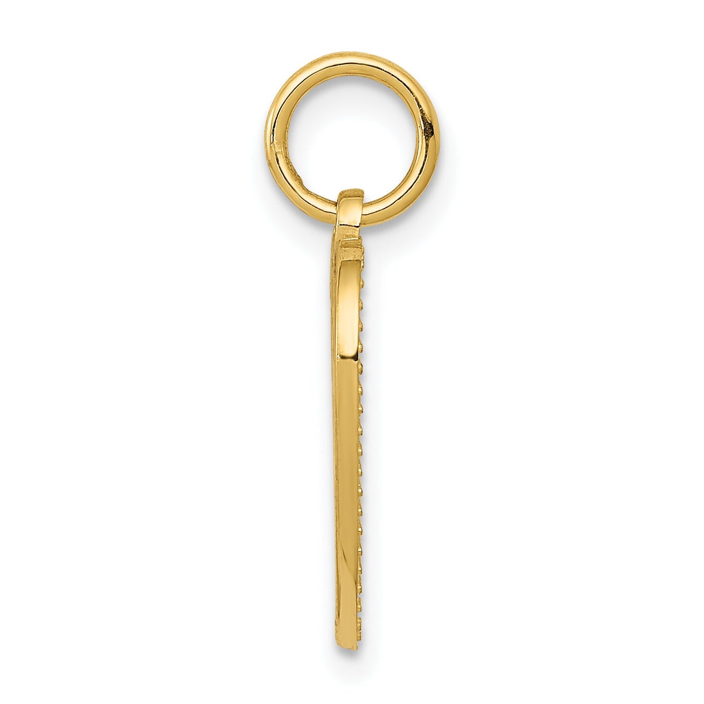14K Gold Very Special Aunt Heart Charm