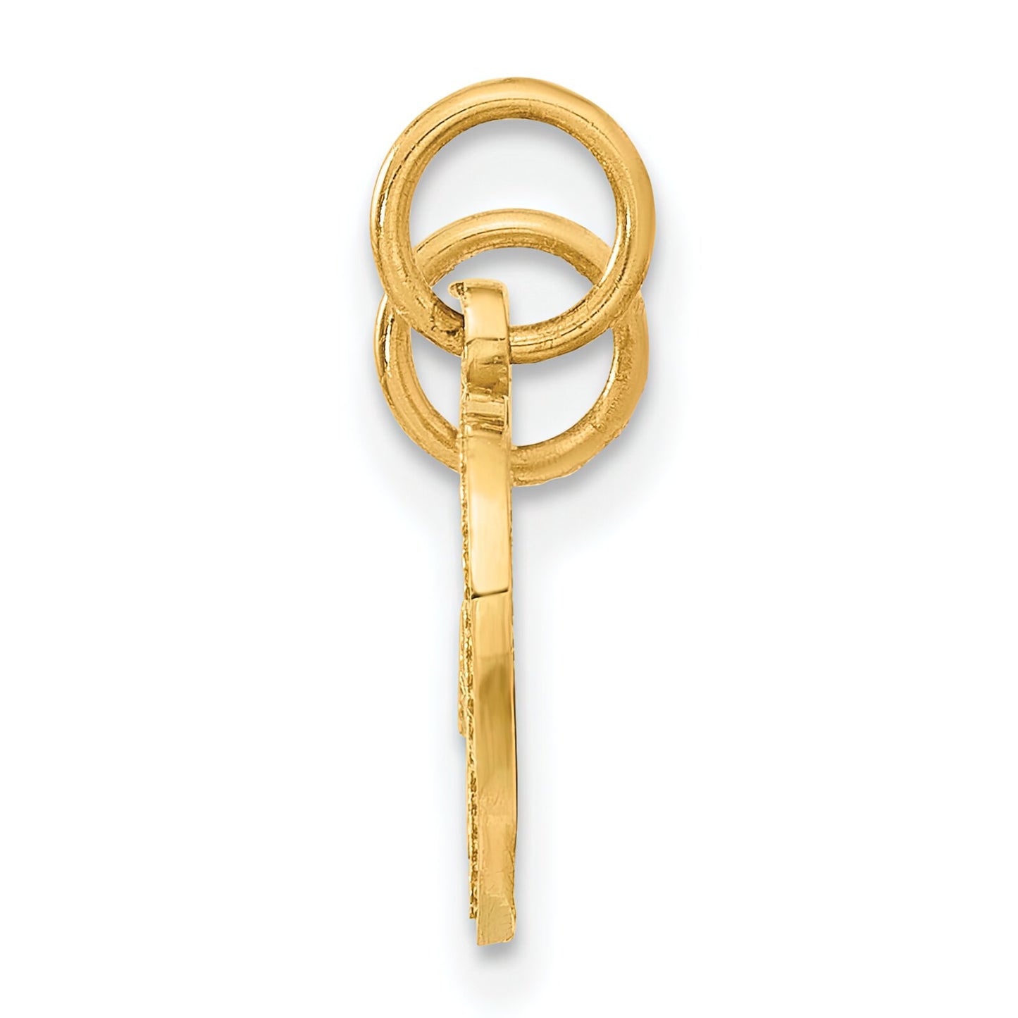 14K Gold Duck Charm