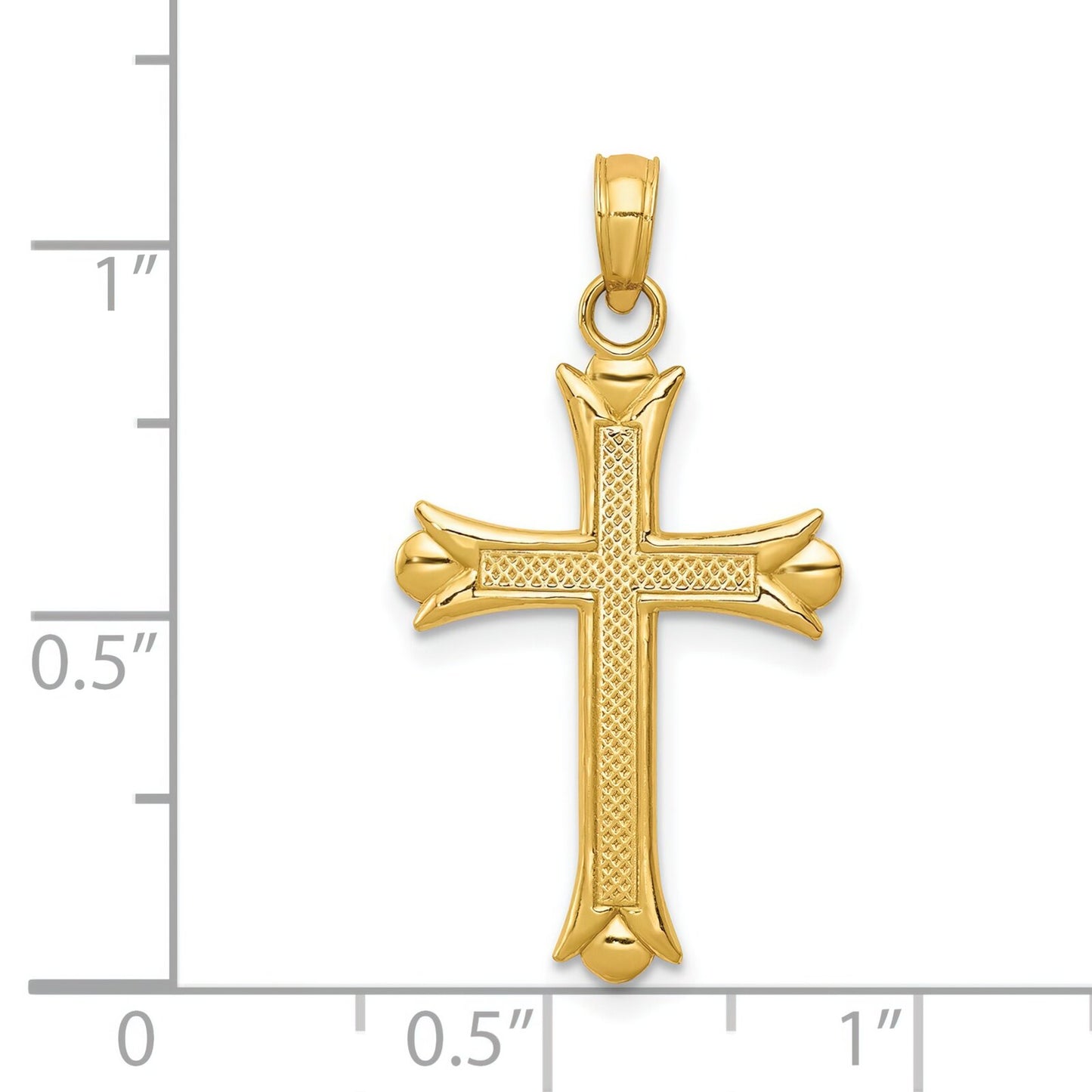 14K Gold Cross Pendant