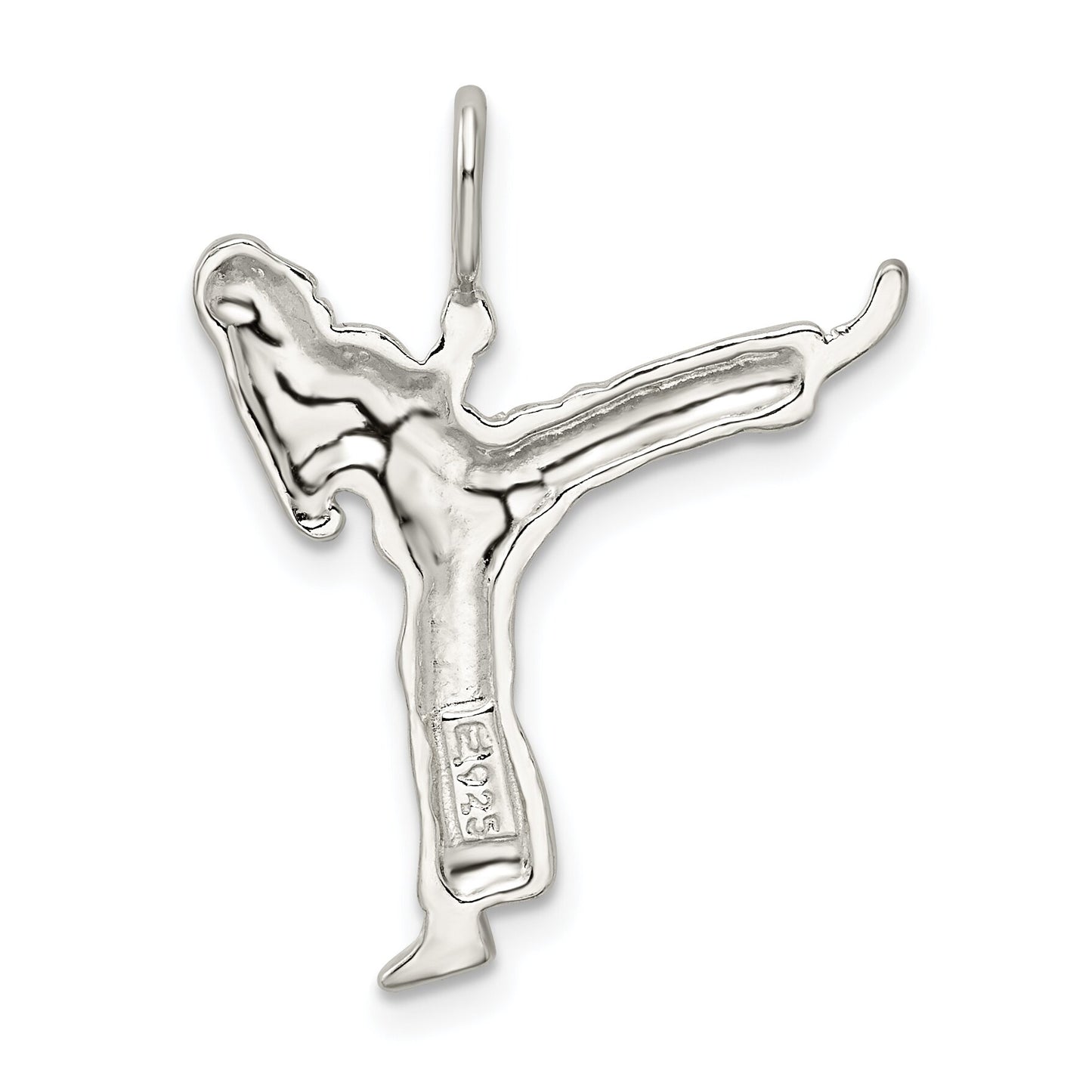 Sterling Silver Karate Charm Jewelry FindingKing
