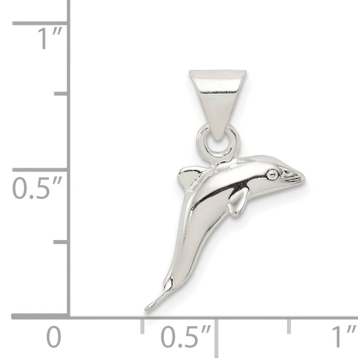 Sterling Silver Dolphin Charm