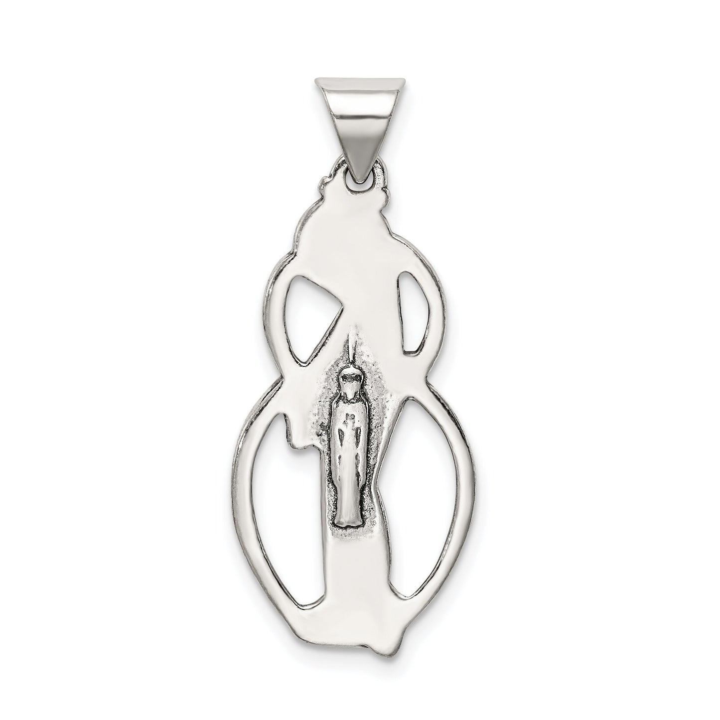 Sterling Silver Virgin Mary Charm