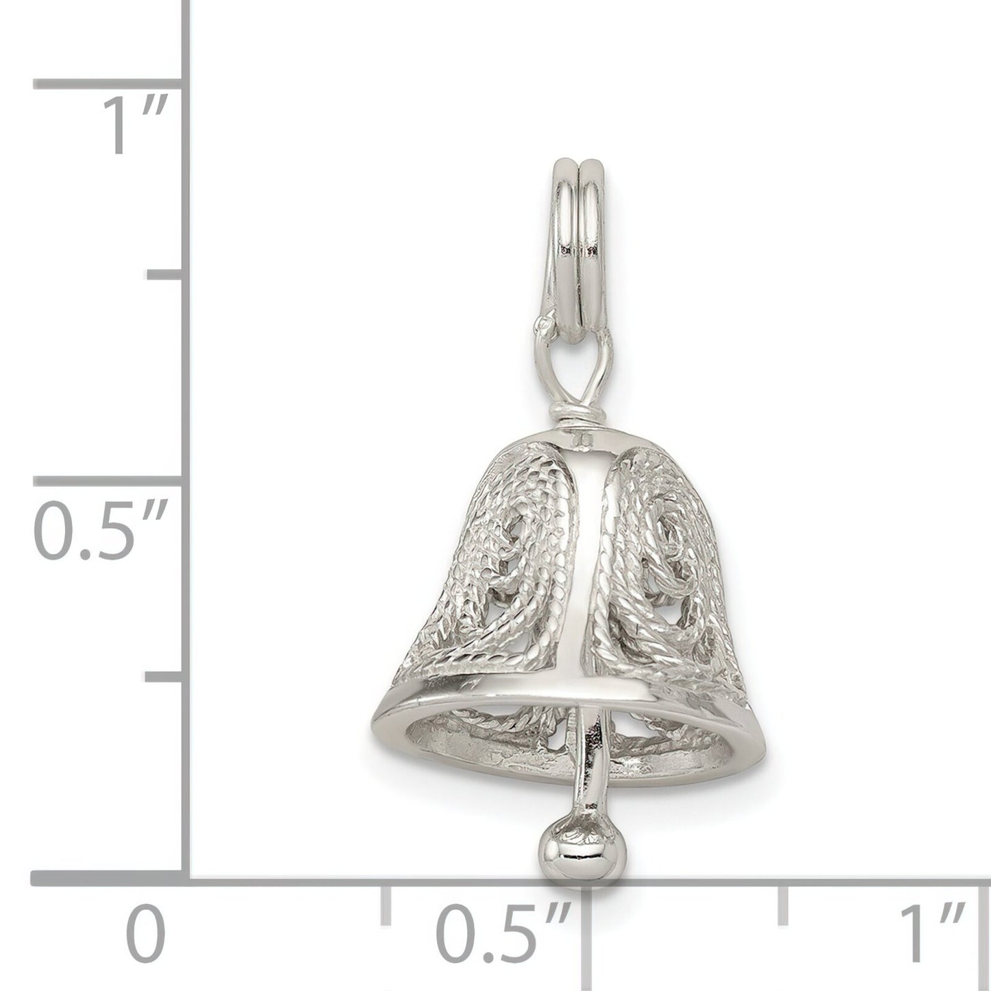 Sterling Silver Bell Charm