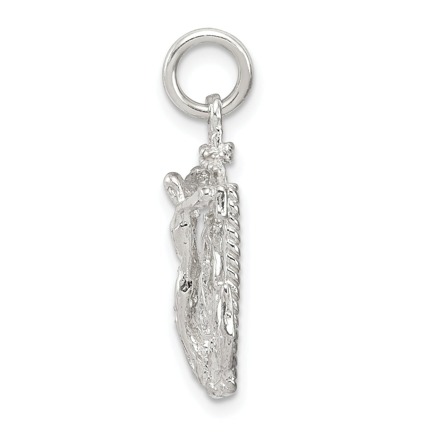 Sterling Silver Mariners Cross Charm Pendant Jewelry