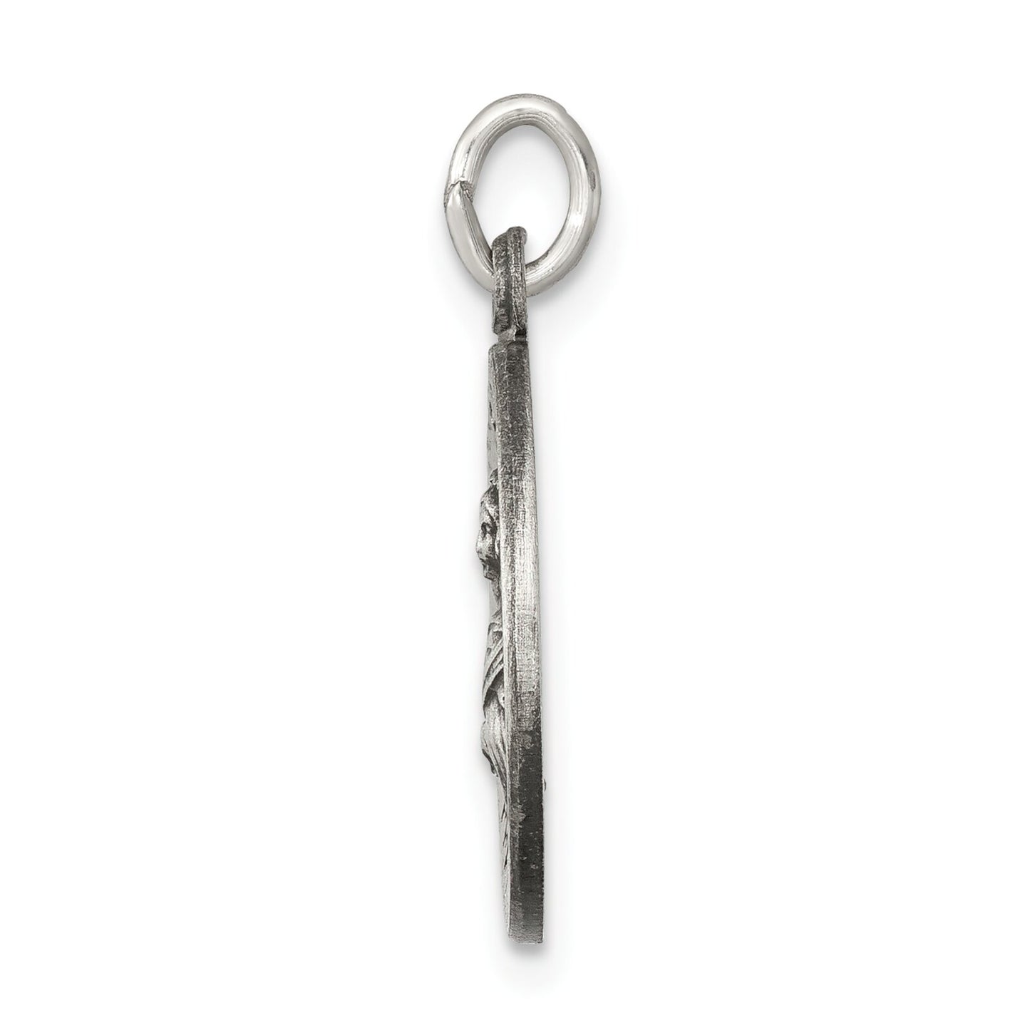 Sterling Silver Saint Lucy Medal